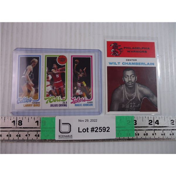 (2) NBA Rookie Cards (Reprint)
