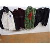 Image 1 : (3) Men’s Jackets and (1) Ladies Leather jacket sizes in pics