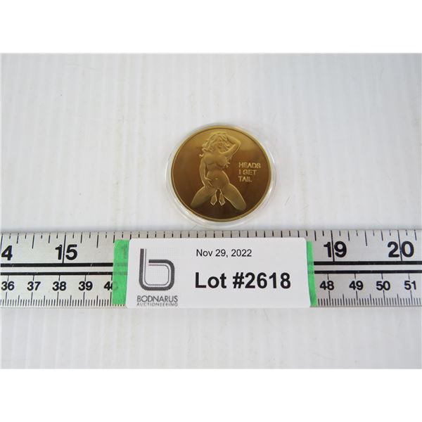 Heads or Tails Novelty Coin (nudity)