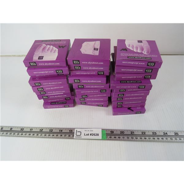 (30) packs of yoga, gym grip socks