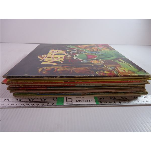 (12) Assorted Children’s Records