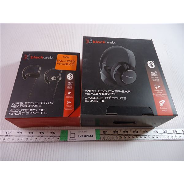 Wireless Over-Ear & Sports Headphones (warehouse returns - AS IS)