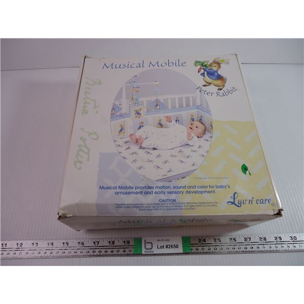 Musical Mobile “Peter Rabbit”