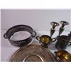 Image 5 : (19) Silver Plated assorted pieces