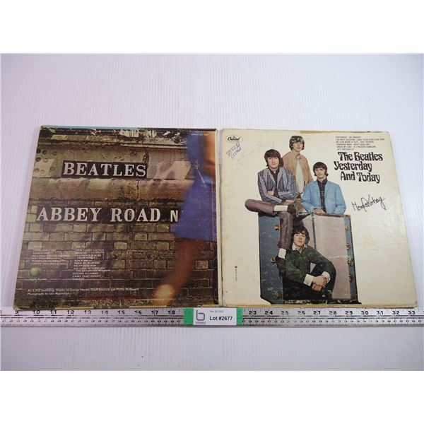 (2) Beatles LP’s