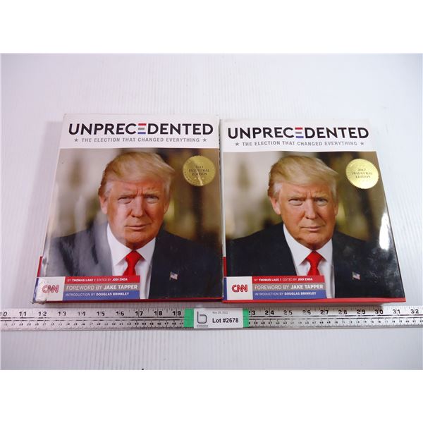 2X THE BID PRICE - Donald Trump Election Books - CNN Unprecedented