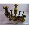 Image 1 : (9) Assorted Brass Pieces