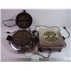 Image 1 : Vintage Hot Plate and Waffle Iron