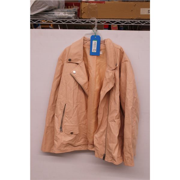 *Pink Leather Jacket (M-L)