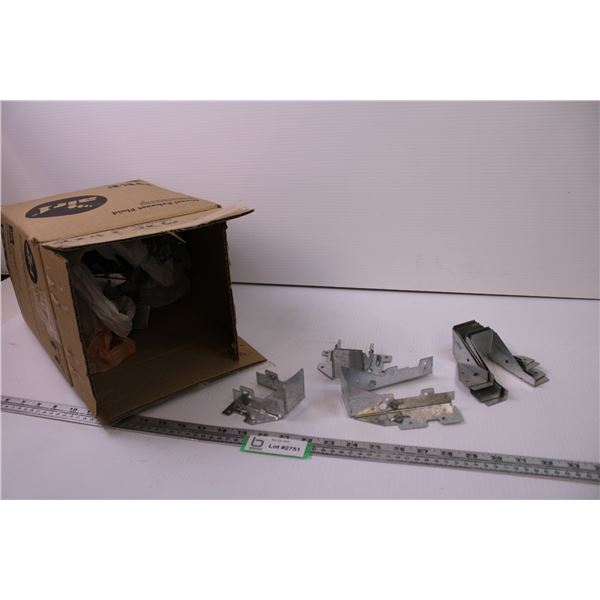Box of Assorted Joist Hangers