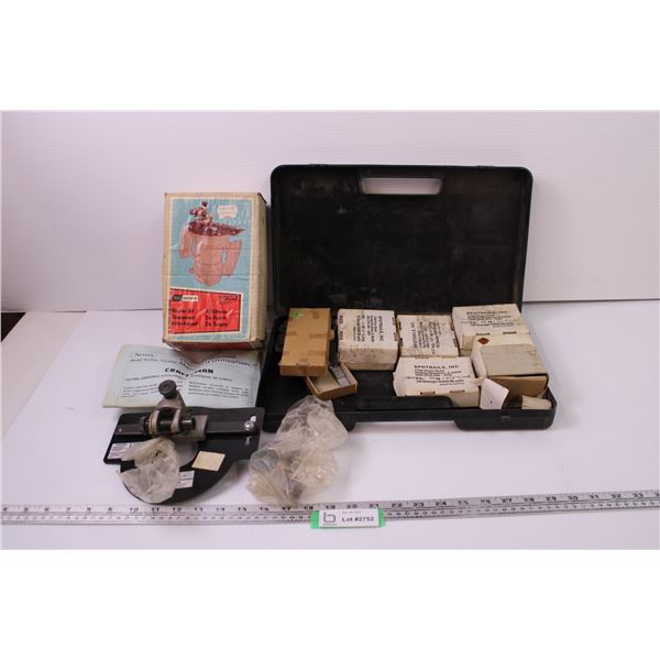 Craftsman Router Bit sharpener Attachment + Assorted Brad Nails
