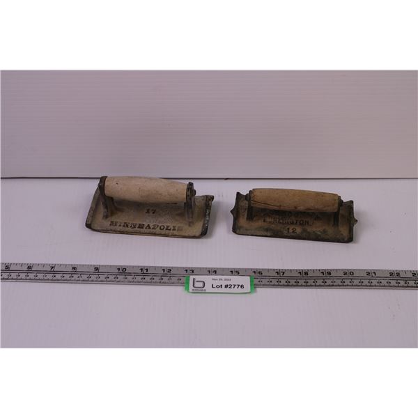 (2) Vintage Concrete Finishing Tools (1950’s)