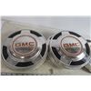 Image 3 : (4) GMC Hub Caps