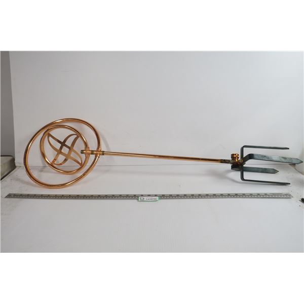 *Homemade Copper Sprinkler