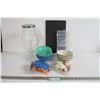 Image 1 : Glass Jar - Bowls - Balloons - Organizer - Drink Cozies