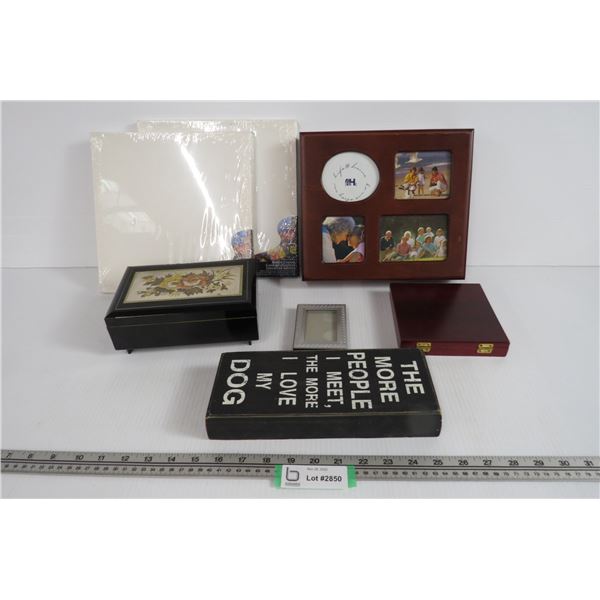 Canvas Frames - Jewelry Bowes - Misc Items