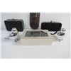 Image 2 : (2) Hand Purses - Mask Plaque - Jewelry Box - (2) Silver Color Birds - Cell Case