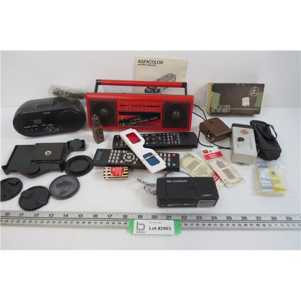 Flat of Radio & Camera - Audio Visual Products