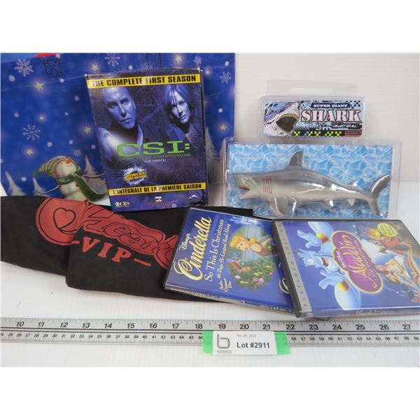 DVDs - Shark Toy - Cloth Bags