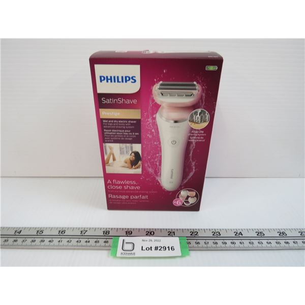 Phillips Womans Wet / Dry Rechargable Shaver (new)