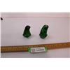Image 1 : Green glass penguins