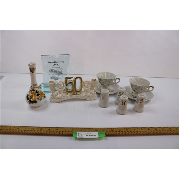 fiftieth anniversary items