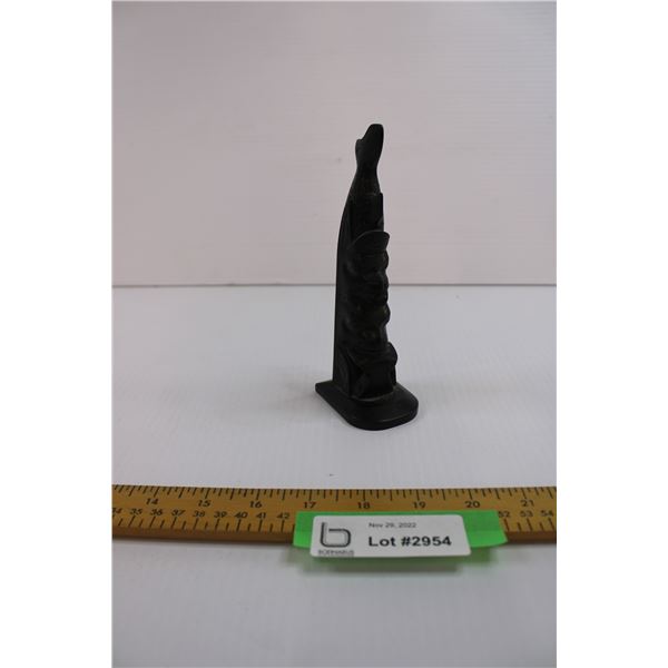 Argillite Totem Pole carving