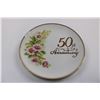 Image 4 : (6) fifty anniversary plates