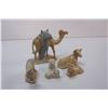 Image 3 : Nativity set, two pieces damaged