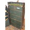 Image 5 : *Rare Antique Steamer Trunk 1920 Toronto - M Langmuir Mfg Co - 22.5"W 20.5"D 39"H