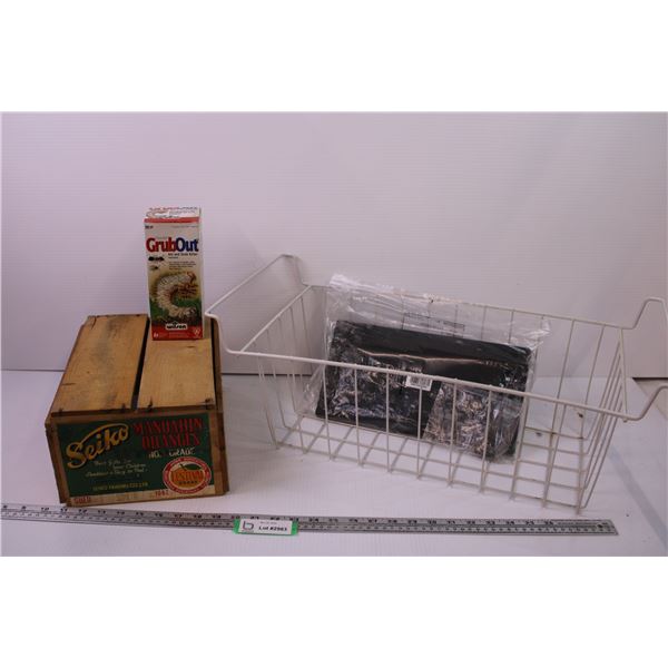 Freezer Basket, Seiko Orange Crate + Misc