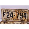 Image 2 : (5) 1950’s Saskatchewan Licence Plates