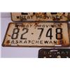 Image 3 : (5) 1950’s Saskatchewan Licence Plates