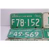 Image 2 : (7) Assorted Saskatchewan Licence Plates