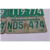 Image 5 : (7) Assorted Saskatchewan Licence Plates