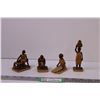 Image 1 : (4) African Wood Carvings
