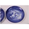 Image 4 : (3) Royal Copenhagen 2022 Danish Christmas Plates