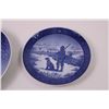Image 3 : (2) Royal Copenhagen 2022 Danish Christmas Plates