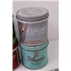 Image 4 : (6) Tobacco Tins