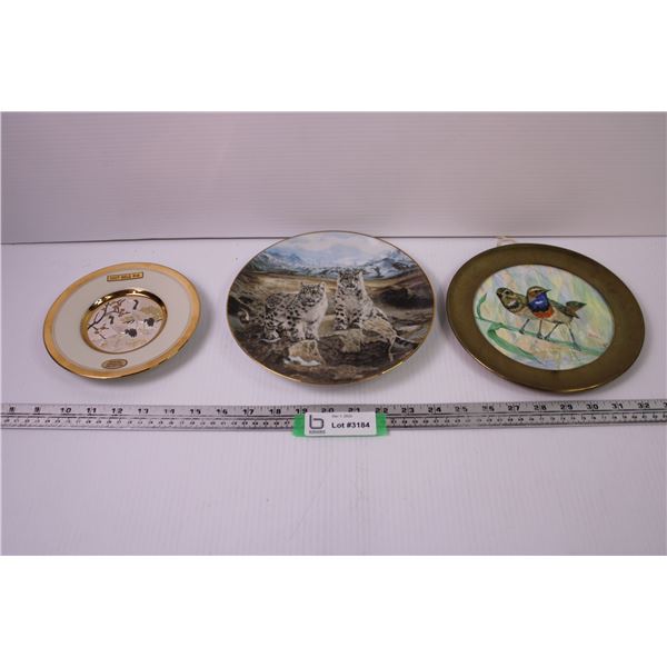 (3) Decorative Plates