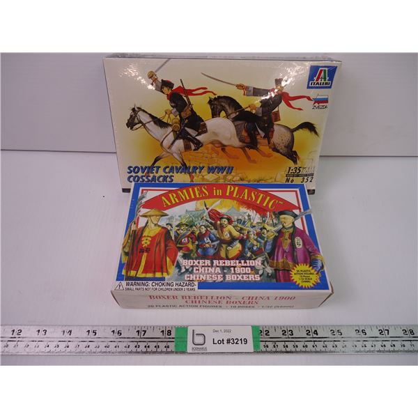 Armies In Plastic 1:32 and Soviet Cavalry WWII 1:35 (sealed)