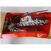 Image 2 : Plastic Military Helicopter with accessories (NOS)