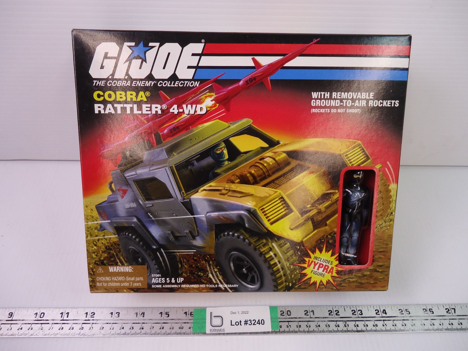 Cobera Rattler G.I. Joe – Cobra Rattler 4WD – With Removable Ground to Air Rockets ...