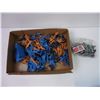 Image 3 : Plastic army men, confederate figures, etc