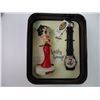 Image 3 : Collectible Betty Boop Tin with Watch and Ornament + plush doll
