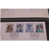 Image 3 : Stamp Album with British First Day Issue stamps + mail - collection in binder