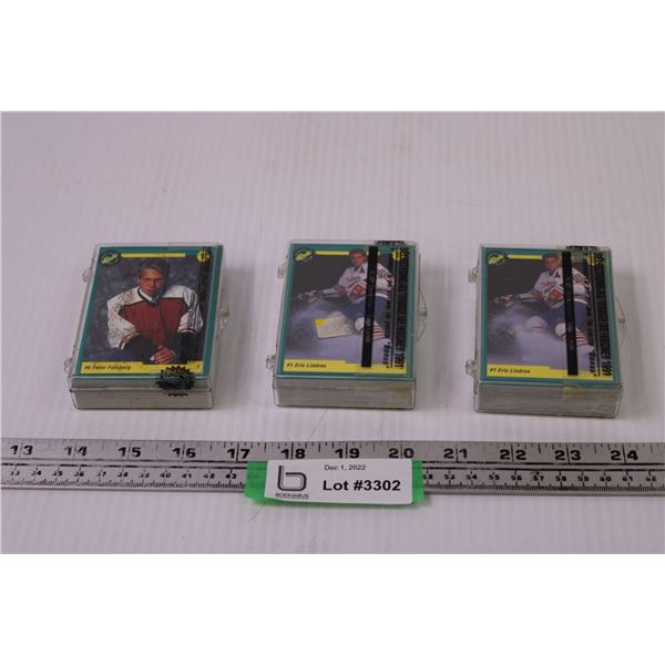 (3) Packs of 1991 Classic Premiere Edition Cards (2 Never Opened)