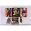 Image 1 : (4) Star Wars Books + (2) Star Wars Watches