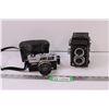 Image 1 : Canon Film Camera and Vintage Toyocaflex Camera