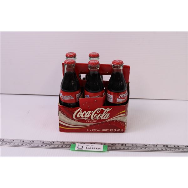 (5) Saskatchewan Centennial Coca-Cola Bottles in Box